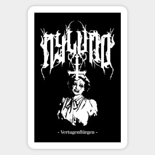 Nyland! The Black Metal Butter Queen! Sticker